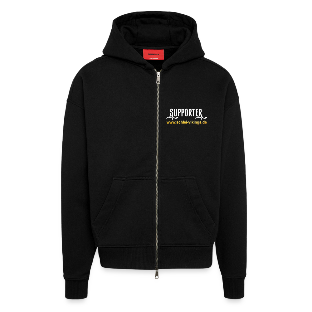 Heavyweight Oversized Organic Kapuzenjacke Made in EU