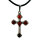 Silber-Kreuz mit Bernstein - Einzelstück