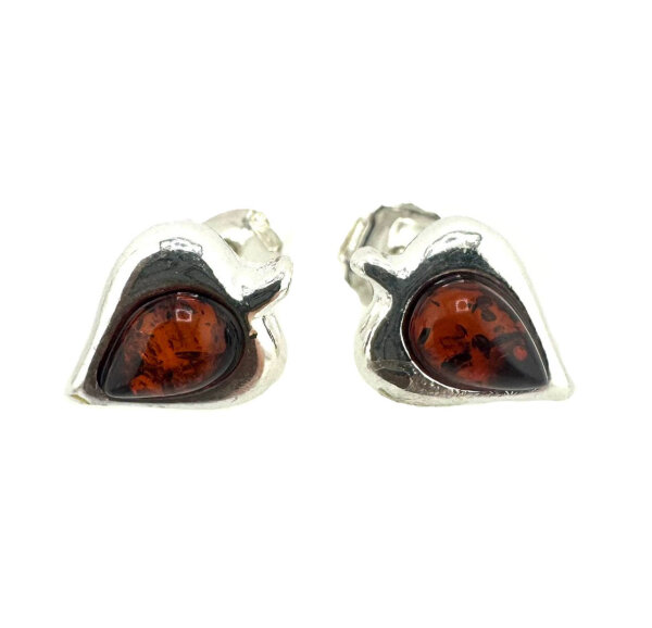 Herz-Ohrstecker